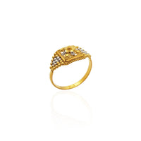 Indian Embroidered Bead Fancy Ring (22K)
