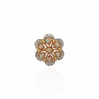 Diamond & Opal Blooming Lily Cocktail Ring (14K)