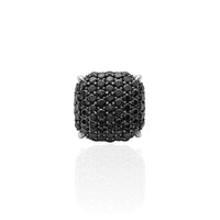 Stygian Black Cocktail Ring (Silver)