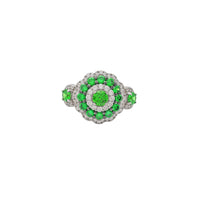 Verdant Stone Cocktail Ring (Silver)