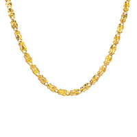 Fancy Locust Link Chain (24K)