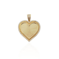 Heart CZ Pendant (14K).