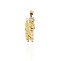 Saint Jude Pendant (Two-Tone) (14K)