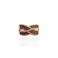 Diamond Infinity Ring (10K).