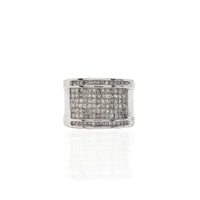 Princess Cut Diamond Men's Ring 14K