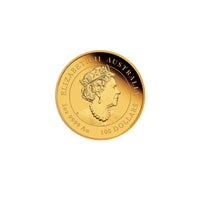 2021 1 oz Fine Gold Lunar Year of The Ox (牛) Gold Coin 24K