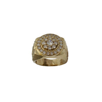 Iced-Out Presidential Men's Ring (14K)