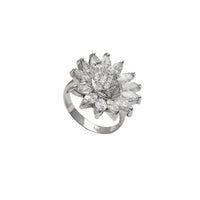 Zirconia Marquise Sunflower Ring (14K)