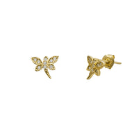 Dragonfly Stud Earrings (14K)