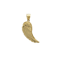 Diamond Cuts Wing Pendant (14K) Popular Jewelry New York