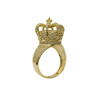 Zirconia King's Crown Ring (14K)