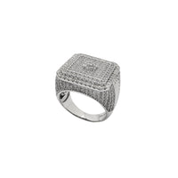 Icy Icy Square Ring (Silver)