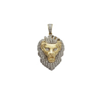 Diamond Lion Pendant (10K)
