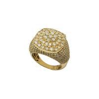 Diamond Cluster Men's Ring (14K)