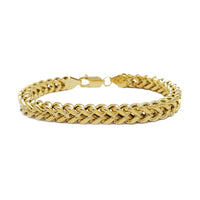 Hollow Franco Bracelet (14K)