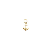 Miniature Plain Anchor Pendant (14K)t