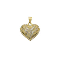 Zirconia Heart Pendant (14K)