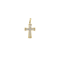 Zirconia Cross Pendant (14K)