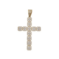 Zirconia Cross Pendant (14K)
