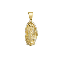 Zirconia Virgin Mary Pendant (14K)