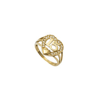 Zirconia Quinceañera 15 years Ring (14K)