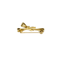 Bow Tie Ribbon Brooch Pin (14K)