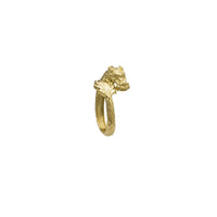 Textured Dragon Pinky Ring (14K)