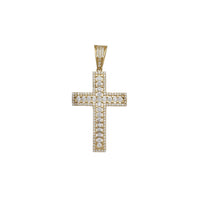 Zirconia Cross Pendant (14K)
