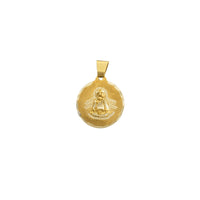 Virgin Mary Caridad de Cobre "Our Lady Charity" Medallion Pendant (14K)