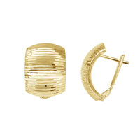 Diamond-cuts Earrings (14K)