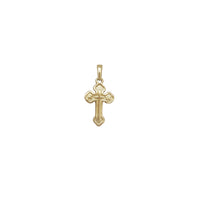 Embedded Cross Pendant (14K)