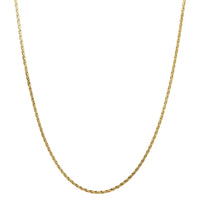 Flat Link Vintage Chain (14K)
