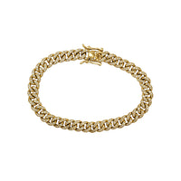 VS Diamond Miami-Cuban Bracelet (14K)