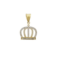 Two-Tone Crown Pendant (10K)
