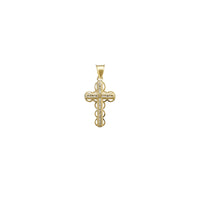 Zirconia Cross Pendant (18K)