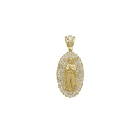Icy Virgin Mary Pendant (14K)