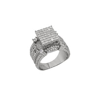 Iced-Out Men's Ring (Silver)