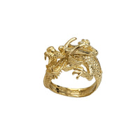 Textured Wrapped Dragon Ring (14K)