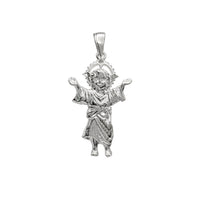 Glossy Divine Child Pendant (Silver)