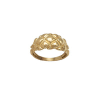 Snakeskin Texture Dome Ring (14K)