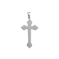 Zirconia Cross Pendant (Silver)