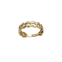 Glossy Monaco Band's Ring (14K)