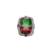 Zirconia Multicolor Lady Ring (Silver)