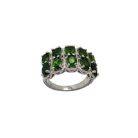 Zirconia Oval Lady Ring (Silver)