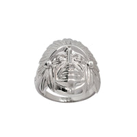 Indian Head Chief Ring (Silver)