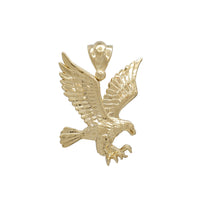 Glossy Flying Eagle Pendant (14K)