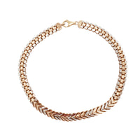 Tricolor Fancy Bracelet (14K)
