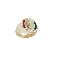 Oval Saint Guadalupe Ring (14K)