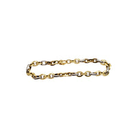 Hollow Rolo Twist Bracelet (18K)