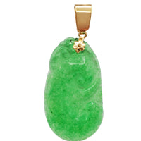 Jade Ruyi Pendant (14K)